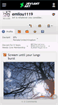 Mobile Screenshot of emilou1119.deviantart.com
