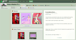 Desktop Screenshot of hotaru-nikaidou-fc.deviantart.com