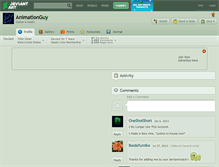 Tablet Screenshot of animationguy.deviantart.com