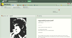 Desktop Screenshot of opensecret.deviantart.com