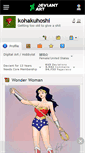 Mobile Screenshot of kohakuhoshi.deviantart.com