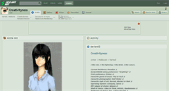 Desktop Screenshot of creativityness.deviantart.com