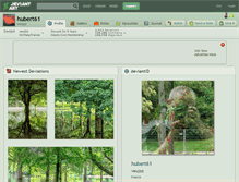Tablet Screenshot of hubert61.deviantart.com