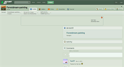 Desktop Screenshot of forestdream-painting.deviantart.com
