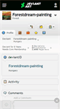 Mobile Screenshot of forestdream-painting.deviantart.com