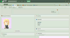 Desktop Screenshot of dantaat.deviantart.com