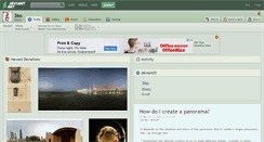 Desktop Screenshot of 36o.deviantart.com