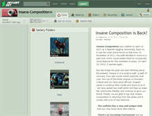 Tablet Screenshot of insane-composition.deviantart.com