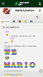 Mobile Screenshot of mario-lovers.deviantart.com
