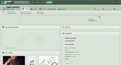 Desktop Screenshot of kaiko-isamine.deviantart.com