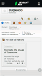 Mobile Screenshot of euqnimod.deviantart.com
