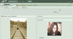 Desktop Screenshot of makochan.deviantart.com
