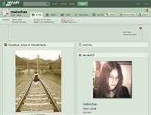 Tablet Screenshot of makochan.deviantart.com