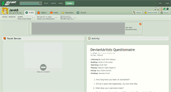 Desktop Screenshot of jarekb.deviantart.com