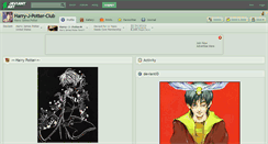 Desktop Screenshot of harry-j-potter-club.deviantart.com
