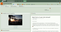 Desktop Screenshot of mandarinmanmark.deviantart.com