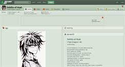 Desktop Screenshot of debitto-of-noah.deviantart.com