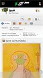 Mobile Screenshot of ianm.deviantart.com