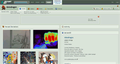 Desktop Screenshot of dolodragon.deviantart.com