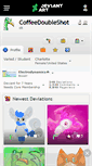 Mobile Screenshot of coffeedoubleshot.deviantart.com