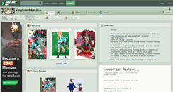 Desktop Screenshot of kingdomofhyrule.deviantart.com