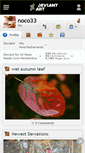 Mobile Screenshot of noco33.deviantart.com
