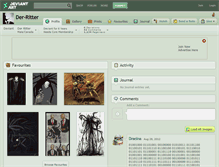 Tablet Screenshot of der-ritter.deviantart.com