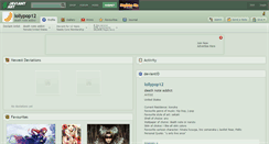 Desktop Screenshot of lollypop12.deviantart.com