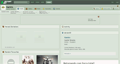 Desktop Screenshot of kamiro.deviantart.com
