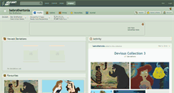 Desktop Screenshot of bebrothertonla.deviantart.com