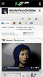 Mobile Screenshot of gabrielpenachristian.deviantart.com