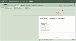 Desktop Screenshot of idky123.deviantart.com