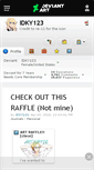 Mobile Screenshot of idky123.deviantart.com