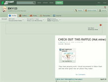 Tablet Screenshot of idky123.deviantart.com
