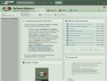 Tablet Screenshot of parliamo-italiano.deviantart.com