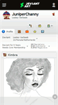 Mobile Screenshot of juniperchanny.deviantart.com