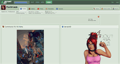 Desktop Screenshot of foxgirljade.deviantart.com
