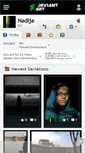 Mobile Screenshot of nadija.deviantart.com