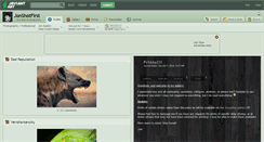 Desktop Screenshot of jonshotfirst.deviantart.com