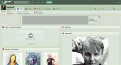 Desktop Screenshot of bartoszf.deviantart.com