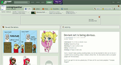 Desktop Screenshot of midnightpanther.deviantart.com