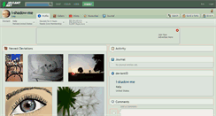 Desktop Screenshot of i-shadow-me.deviantart.com