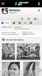Mobile Screenshot of denoche.deviantart.com