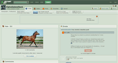 Desktop Screenshot of elaineselenestock.deviantart.com