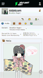 Mobile Screenshot of aidotcom.deviantart.com