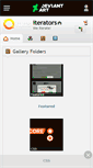Mobile Screenshot of iterators.deviantart.com