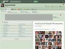 Tablet Screenshot of jensenacklesplz.deviantart.com