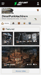 Mobile Screenshot of dieselpunkmachine.deviantart.com