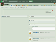 Tablet Screenshot of noapatia.deviantart.com