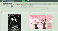 Desktop Screenshot of bururei-no-tatsuki.deviantart.com